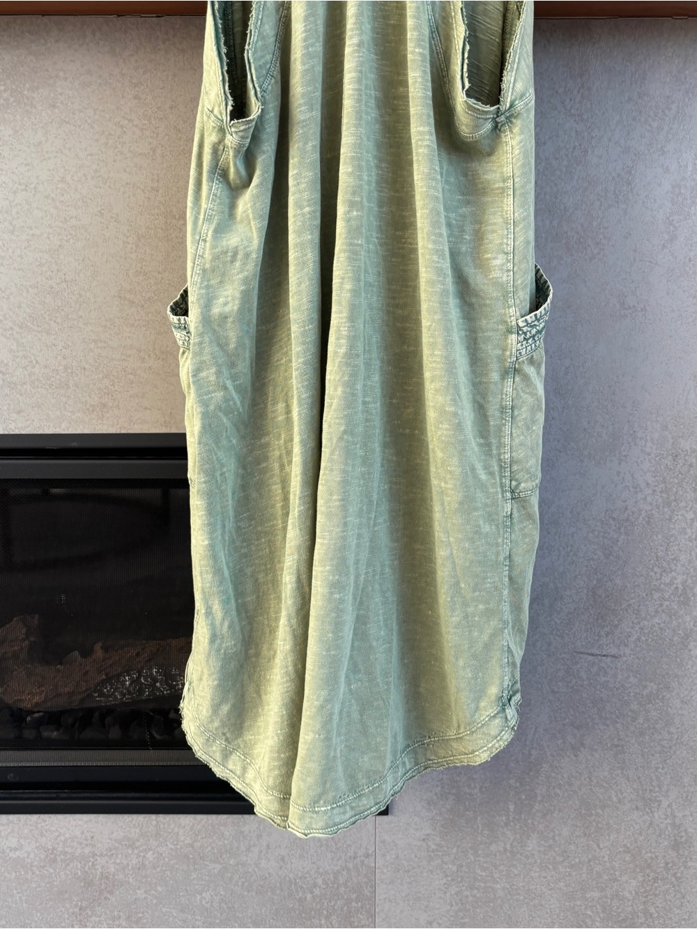 Daily Practice by Anthropologie The Carlie V-Neck Mini Dress, Size M - Picture 11 of 12